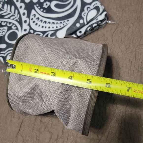 Thirty One Bag Hanging Oh Snap Pocket Pouch Black White Links BONUS PopUp - Picture 11 of 16